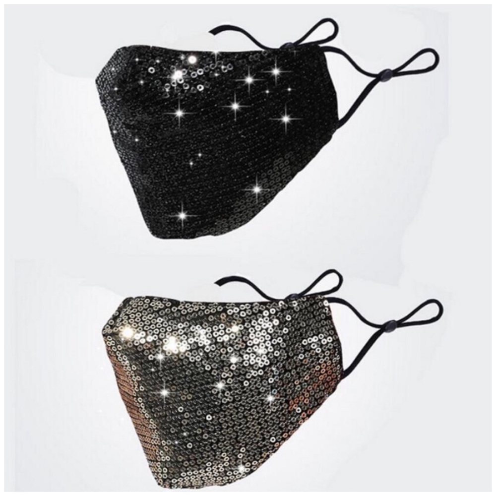 Sequined face Mask